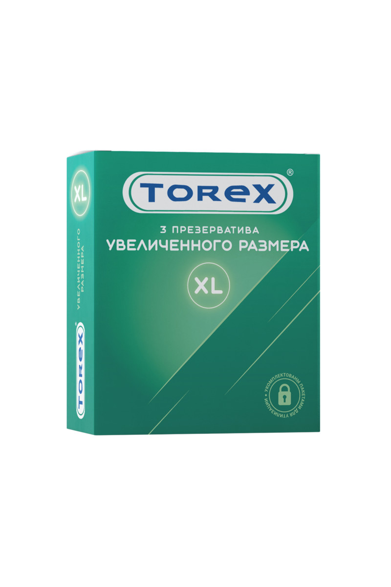 Презервативы увеличенного размера TOREX № 3