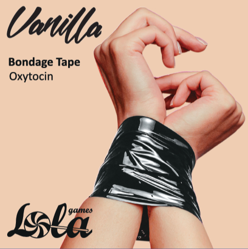 Бондажная лента Vanilla Oxytocin Black 1169-02